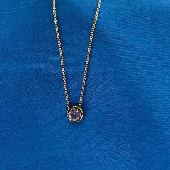 CAROL BRODY TANZANITE EUC NECKLACE - Picture 4 of 5